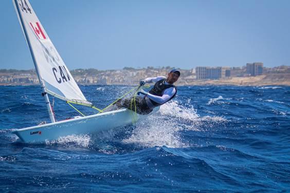 Oakville competitive sailor James Juhasz is currently training in Malta. | James Juhasz